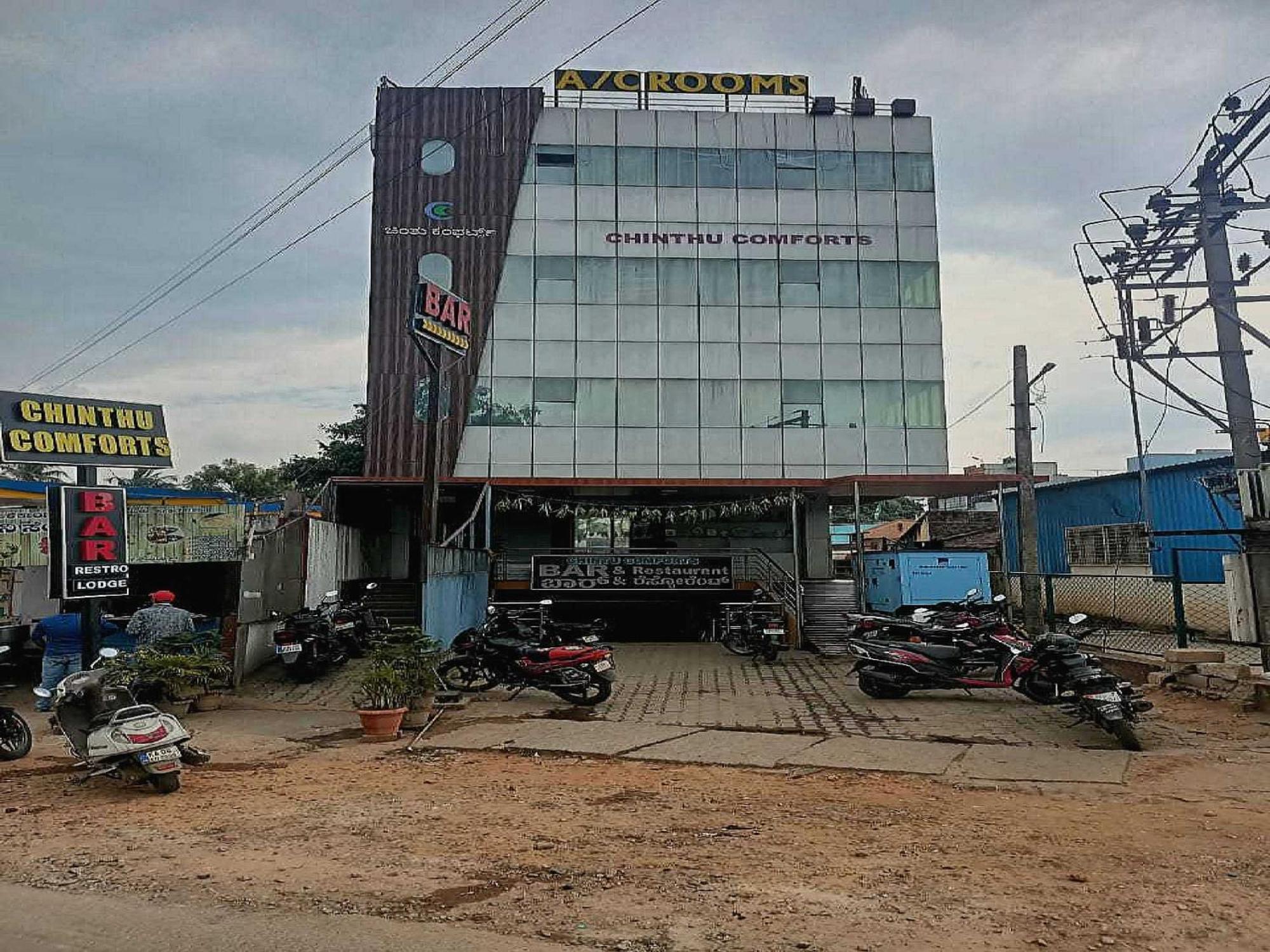Oyo Chinthu Comforts Tumkur Exterior photo